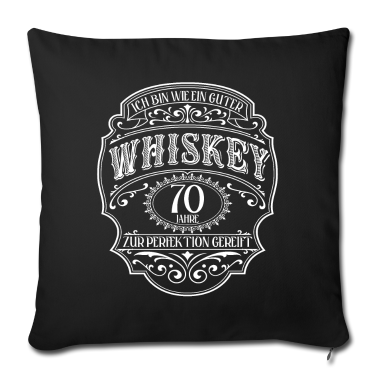 70 Geburtstag Geschenk Kissenbezug - 70. Geburtstag 70 Jahre Ich bin wie guter Whisky
