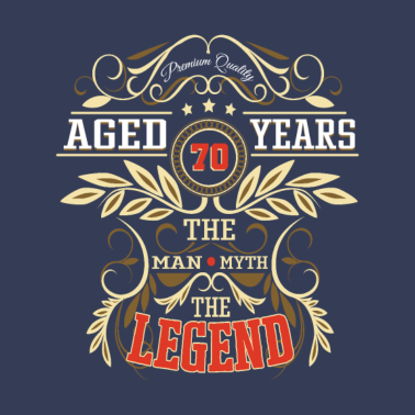 Motiv 70 Geburtstag Geschenk