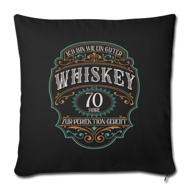 70 Geburtstag Geschenk Kissenbezug - 70. Geburtstag 70 Jahre Ich bin wie guter Whisky