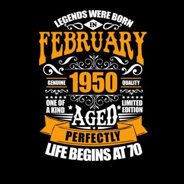 Motiv Februar 1950 70. Geburtstag 70 Jahre Geschenk