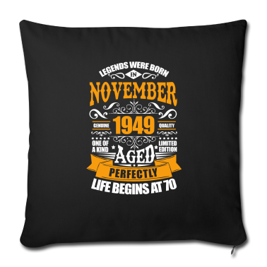 70 Geburtstag Geschenk Kissenbezug - November 1949 70. Geburtstag 70 Jahre Geschenk