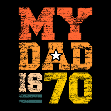 Motiv 70. Geburtstag 70 Jahre alt 70. Party Geschenkidee