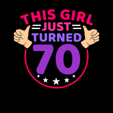 Motiv 70. Geburtstag 70 Jahre alt 70. Party Geschenkidee