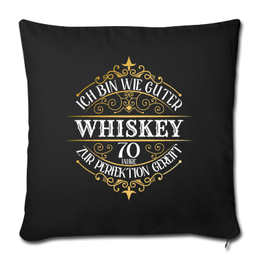 70 Geburtstag Geschenk Kissenbezug - 70. Geburtstag 70 Jahre Ich bin wie guter Whisky