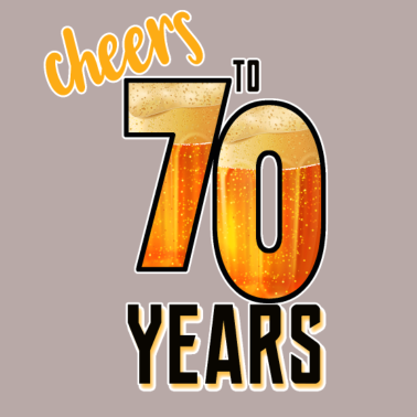 Motiv 70. Geburtstag - Design