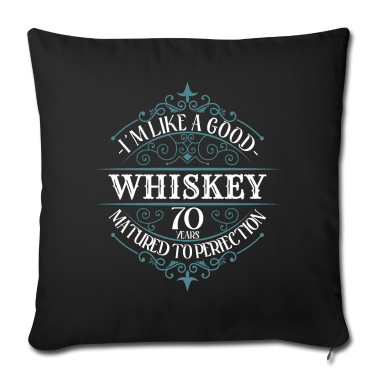 70 Geburtstag Geschenk Kissenbezug - 70. Geburtstag 70 Jahre Ich bin wie guter Whisky