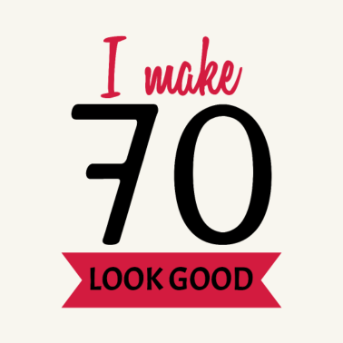 Motiv 70. Geburtstag Spruch lustig