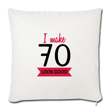 70 Geburtstag Geschenk Kissenbezug - 70. Geburtstag Spruch lustig