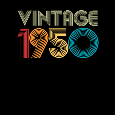 Motiv Vintage 1950 70. Geburtstag 70 Jahre Geschenk