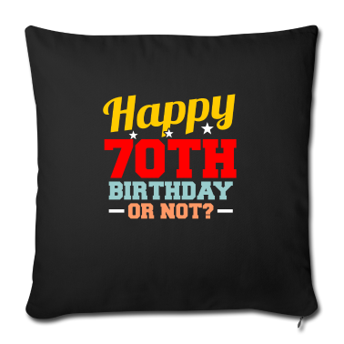 70 Geburtstag Geschenk Kissenbezug - 70. Geburtstag 70 Jahre alt 70. Party Geschenkidee