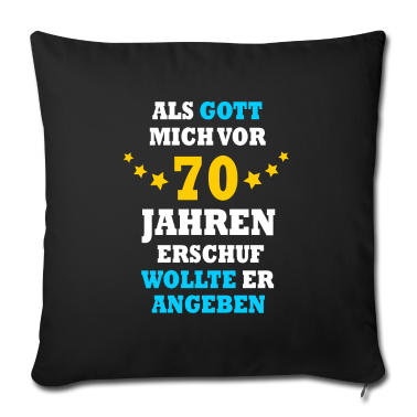 70 Geburtstag Geschenk Kissenbezug - 70 Jahre Frauen Männer 70. Geburtstag Geschenk