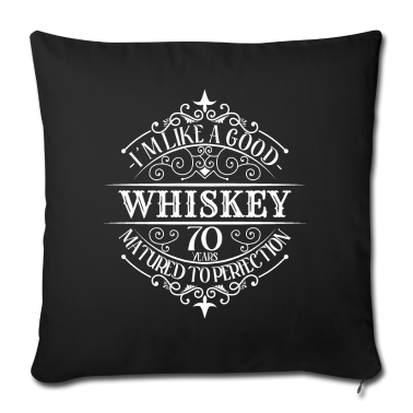 70 Geburtstag Geschenk Kissenbezug - 70. Geburtstag 70 Jahre Ich bin wie guter Whisky
