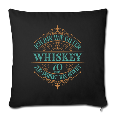 70 Geburtstag Geschenk Kissenbezug - 70. Geburtstag 70 Jahre Ich bin wie guter Whisky