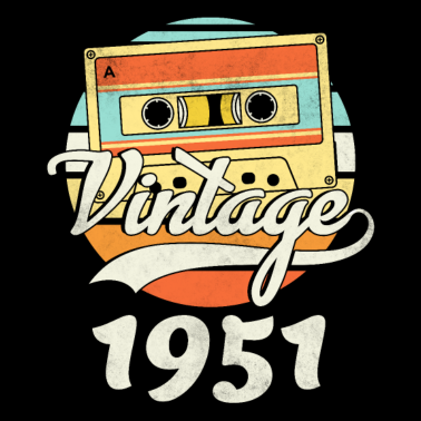 Motiv 70. Geburtstag Geschenk 1951 70 Jahre