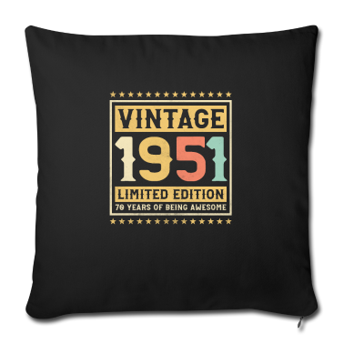 70 Geburtstag Geschenk Kissenbezug - 70. Geburtstag Geschenk 1951 70 Jahre