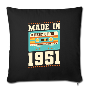 70 Geburtstag Geschenk Kissenbezug - 70. Geburtstag Geschenk 1951 70 Jahre