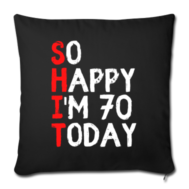 70 Geburtstag Geschenk Kissenbezug - 70 Jahre 70. Geburtstag lustig Geschenk