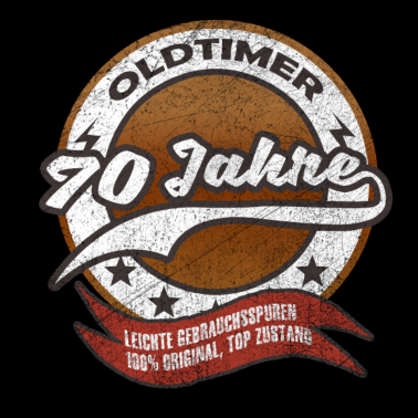 Motiv 70.geburtstag 70 Jahre Oldtimer