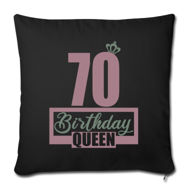 70 Geburtstag Geschenk Kissenbezug - 70. Geburtstag 70 Jahre 70er Birthday Queen