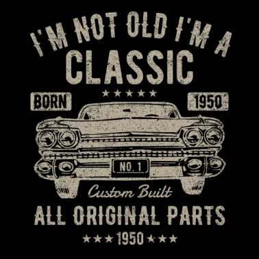 Motiv 70. Geburtstag 70 Jahre Geburtstagsgeschenk 1950