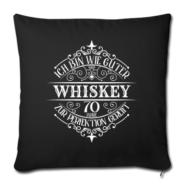70 Geburtstag Geschenk Kissenbezug - 70. Geburtstag 70 Jahre Ich bin wie guter Whisky