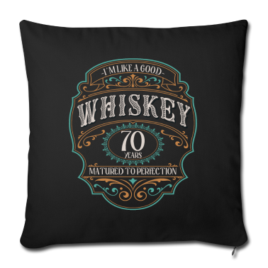 70 Geburtstag Geschenk Kissenbezug - 70. Geburtstag 70 Jahre Ich bin wie guter Whisky