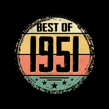 Motiv 70. Geburtstag Geschenk 1951 70 Jahre