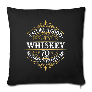 70 Geburtstag Geschenk Kissenbezug - 70. Geburtstag 70 Jahre Ich bin wie guter Whisky