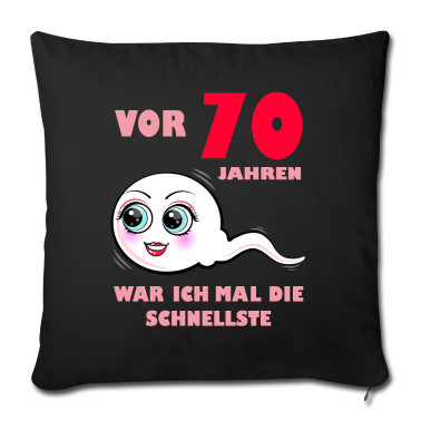 70 Geburtstag Geschenk Kissenbezug - 70 Geburtstag Frauen 1951 Jahrgang 70. Jubiläum