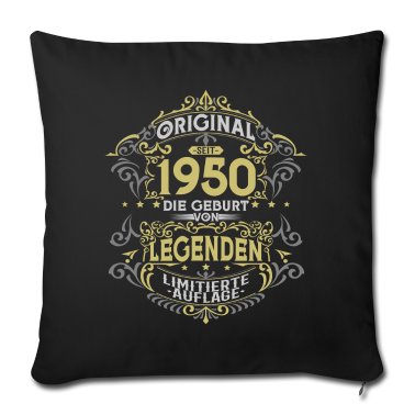 70 Geburtstag Geschenk Kissenbezug - 70. Geburtstag geboren in 1950 Legenden 70 Jahre