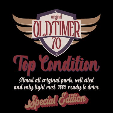 Motiv 70 Jahre Oldtimer Top Zustand 70. Geburtstag