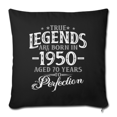 70 Geburtstag Geschenk Kissenbezug - 70. Geburtstag geboren in 1950 Legenden 70 Jahre