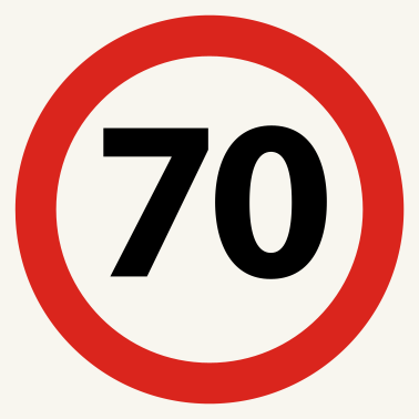 Motiv 70. Geburtstag