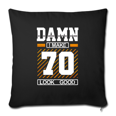 70 Geburtstag Geschenk Kissenbezug - 70. Geburtstag Geschenk Verdammt ich mache 70 gut aussehen 70.