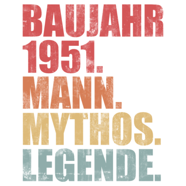 Motiv Baujahr 1951 Geburtstag 70 Jahre Geschenk