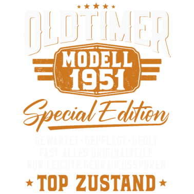 Motiv Oldtimer Baujahr 1951 Geburtstag Geschenk