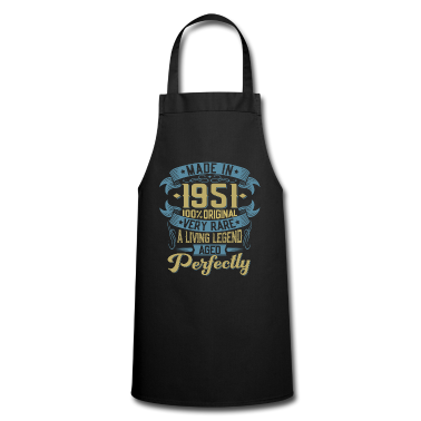 70 Geburtstag Geschenk Schürze - Jahrgang 1951 geboren 70. Geburtstag Vintage