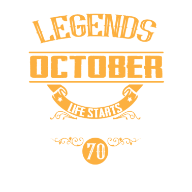 Motiv Geburtstag 1951 Oktober 70 Jahre Legende