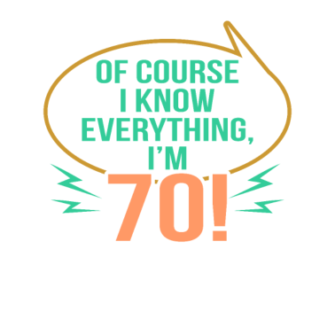 Motiv 70. Geburtstag