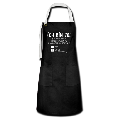 70 Geburtstag Geschenk Schürze - ICH BIN 70 - 70. GEBURTSTAG