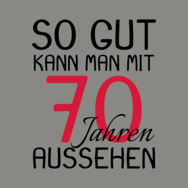 Motiv 70 Geburtstag