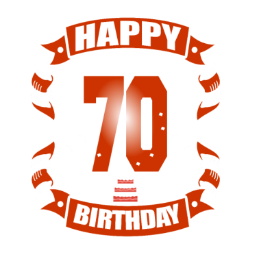 Motiv 70. Geburtstag