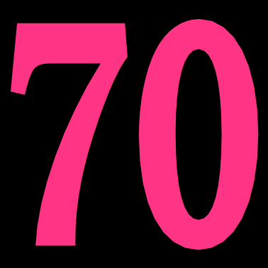 Motiv 70 . Geburtstag
