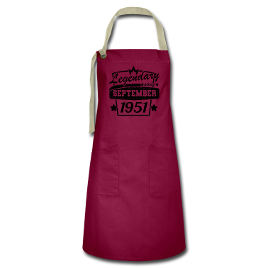 70 Geburtstag Geschenk Schürze - September 1951 Geburtstag 70 Jahre 70. Geburtstag