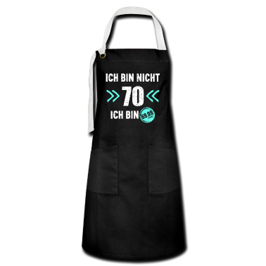 70 Geburtstag Geschenk Schürze - I'm Not 70 I'm 69 + Tax 70.Geburtstag