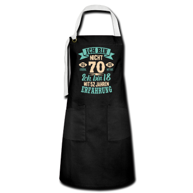 70 Geburtstag Geschenk Schürze - 70. Geburtstag Lustiges Ich bin nicht 70 Jahre