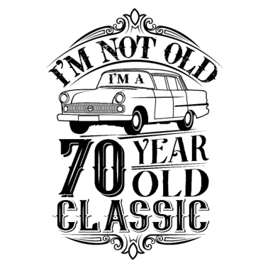 Motiv 70. Geburtstag Klassiker