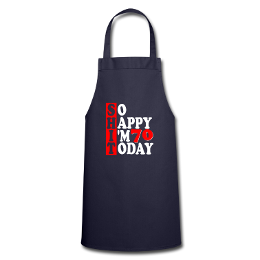 70 Geburtstag Geschenk Schürze - Happy I'm 70 Geburtstag 70 Jahre Geschenk
