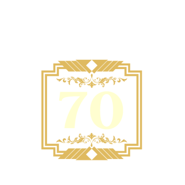 Motiv 70. Geburtstag So gut sieht man mit 70 aus.