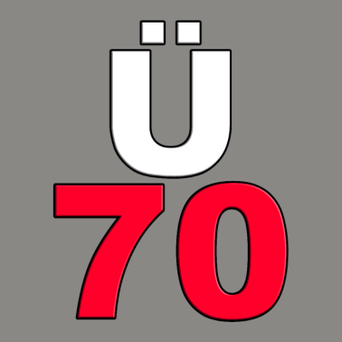 Motiv Ü 70 - GEBURTSTAG